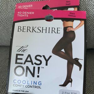 Berkshire Black Easy-On Medium Tights 40 Denier
